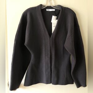 ZARA CARDIGAN SWEATER TOP